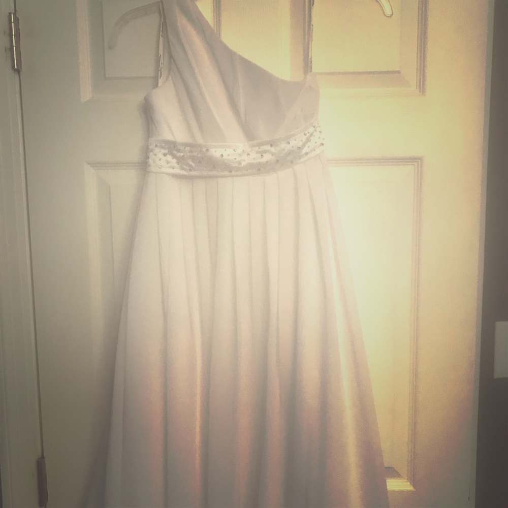 Girls jr bride/flower girl dress